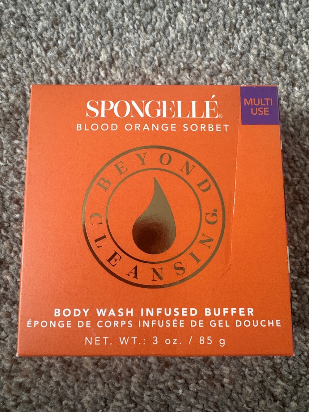 Spongelle body wash infused buffer - Blood Orange Sorbet